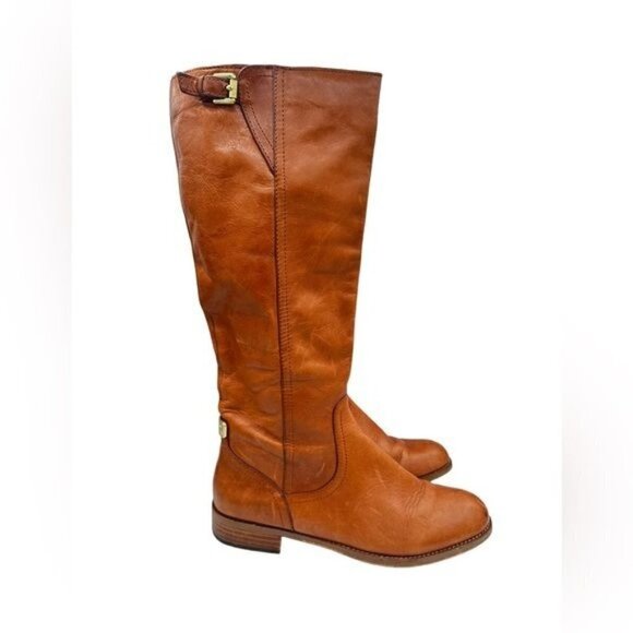 Coach Mirriam Riding Boots Cinnamon - Picture 1 of 9